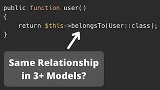 Repeat Relationship in Many Models? Use Traits Instead