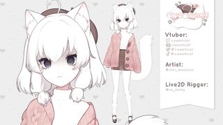 【Live2D Model Showcase】Cweamcat