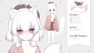 【Live2D Model Showcase】Cweamcat