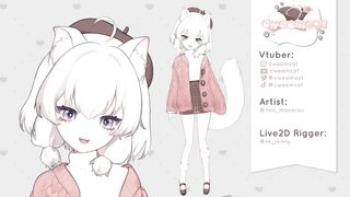 【Live2D Model Showcase】Cweamcat