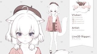 【Live2D Model Showcase】Cweamcat