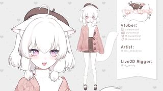 【Live2D Model Showcase】Cweamcat