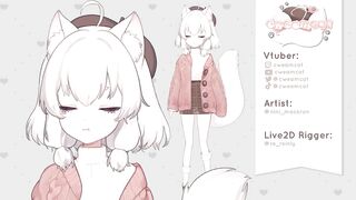 【Live2D Model Showcase】Cweamcat