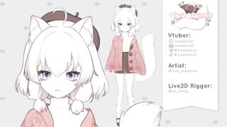 【Live2D Model Showcase】Cweamcat