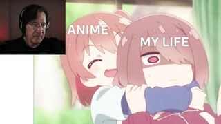 watching anime memes until i laugh