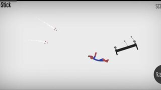 Best Falls | Stickman Dismounting funny moments #82