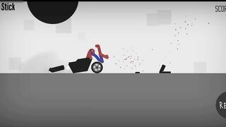 Best Falls | Stickman Dismounting funny moments #82