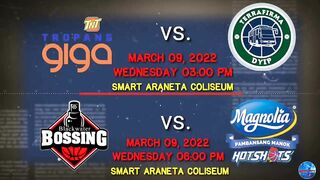 PBA Standings |Games Schedule March 09 and March 11 | Governor's Cup 2021-22