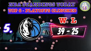 NBA STANDINGS TODAY | NBA GAMES SCHEDULE MARCH 7, 2022 | NBA REGULAR SEASON 2021 - 2022