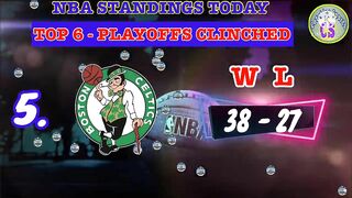 NBA STANDINGS TODAY | NBA GAMES SCHEDULE MARCH 7, 2022 | NBA REGULAR SEASON 2021 - 2022