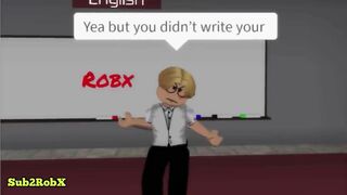 When your TEACHER doesn’t Like you ???? (ROBLOX) meme