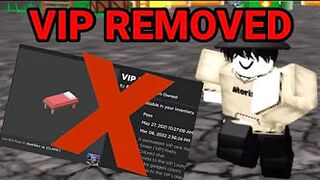 VIP rank got removed from roblox bedwars….