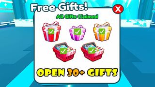 Opening 30+ *FREE GIFTS* in Pet Simulator X