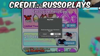 Top 5 YouTubers *HATCHED HUGE LUCKY CAT* On Camera In Pet Simulator X (Roblox)