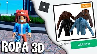 La ROPA 3D de ROBLOX...