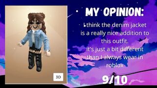 Jackets in roblox?!