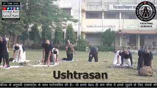 Ushtrasan | Yoga therapist Nikita Rathi taking yoga classes at our academy