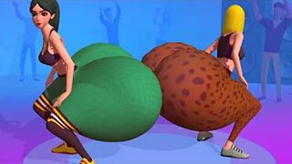 Twerk Race 3D ???????????? IN MAX LEVEL All Levels Gameplay Trailer Android,ios M12TKV