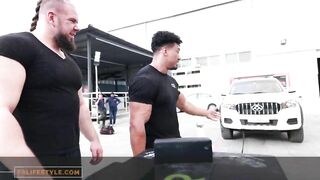 ARM WRESTLING TRUCK PULL CHALLENGE