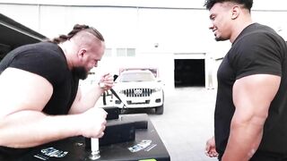 ARM WRESTLING TRUCK PULL CHALLENGE