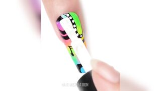 COLORFUL NAILS ART TUTORIAL | New Nail Art Ideas Compilation