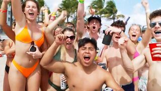 Spring Break Is Back in South Beach Miami