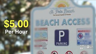 St. Pete Beach leader proposes $5 an hour beach metered parking