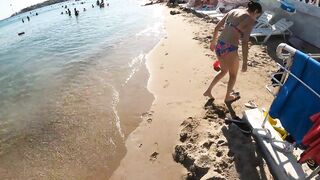 Beach Walking Tour 2022 / Bikini Beach / Didim Turkey [4K UHD]