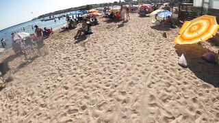 Beach Walking Tour 2022 / Bikini Beach / Didim Turkey [4K UHD]