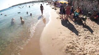 Beach Walking Tour 2022 / Bikini Beach / Didim Turkey [4K UHD]