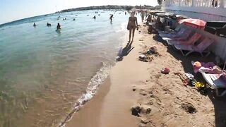 Beach Walking Tour 2022 / Bikini Beach / Didim Turkey [4K UHD]