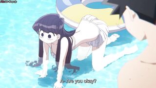 Komi san is embarrassed to show Tadano her bikini  || Komi can't communicate