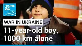 War in Ukraine: 11-year-old boy travels 1000 km alone to Slovakia • FRANCE 24 English