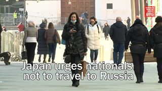 Japan raises travel alert for Russia, urges nationals not to travel