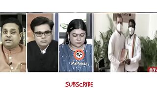 Part 2 - Sambit Patra Destroys ???? Ragini Nayak ???? [FUNNY DEBATE] Rahul Gandhi | MrPanda