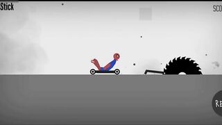 Best Falls | Stickman Dismounting funny moments #84