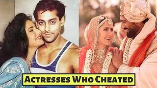 10 Bollywood ACTRESSES Who CHEATED Their FIRST Love - Katrina Kaif, Anushka Sharma, Salman Khan