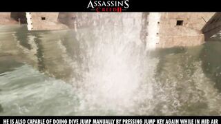 Evolution of Jumping Into Water In Assassin's Creed Games (2007-2021)