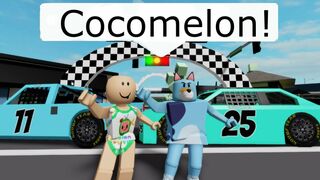 COCOMELON AND BLUEY RACE | Funny Roblox Moments | Brookhaven ????RP