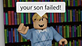 When your parents visit your school (meme) ROBLOX