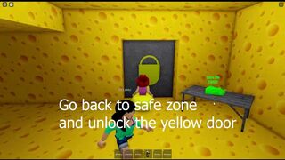 How to get to secret boss in Roblox Cheese Escape