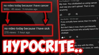 Roblox YouTuber FAKES CANCER FOR VIEWS..