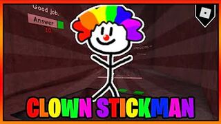 How to get the "CLOWN STICKMAN" in FIND THE STICKMEN || Roblox