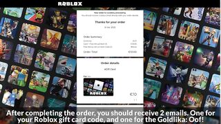 How to get the GOLDLIKA: OOF (+GIVEAWAY!) | Roblox