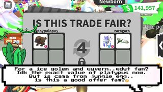 WOW!???? PLATYPUS WORTH LIKE THIS? HMM? ???? Adopt me Roblox