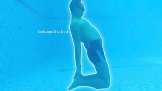 ये ???? आदमी करता है पानी में Yoga ???? l India Motivation l #shorts #backtobasics #ashortaday