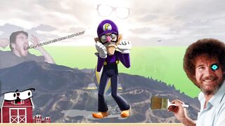 Yakuza Lost Judgment - Long Drill on the Beach | Waluigi Dancing Animation