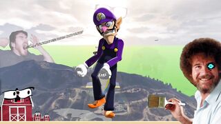 Yakuza Lost Judgment - Long Drill on the Beach | Waluigi Dancing Animation