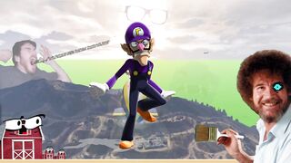 Yakuza Lost Judgment - Long Drill on the Beach | Waluigi Dancing Animation