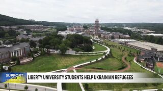 Liberty University students travel to Romania to help Ukrainian refugees